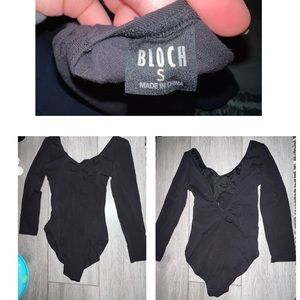 Black Bloch Leotard